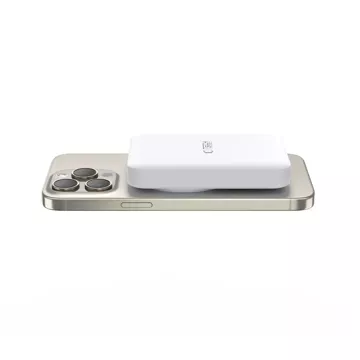 Магнітний павербанк PB11 Lifemag Magsafe Power Bank 10000 mAh White