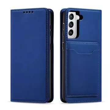 Магнітний чохол для картки Samsung Galaxy S22 (S22 Plus) Pouch Card Wallet Card Holder Blue