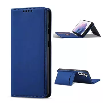 Магнітний чохол для картки Samsung Galaxy S22 (S22 Plus) Pouch Card Wallet Card Holder Blue