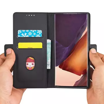 Магнітний чохол для картки Samsung Galaxy S22 Ultra Pouch Wallet Card Holder чорний