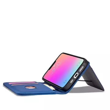 Магнітний чохол для карток для iPhone 13 Pro Max Pouch Card Wallet Card Holder Blue