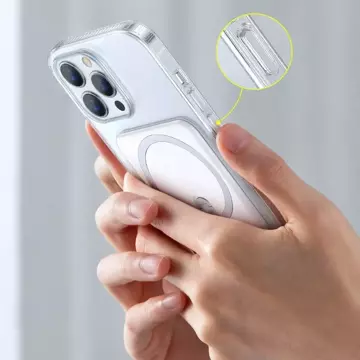 Магнітний чохол Baseus, Magnetic Phone Case iPhone 13 Pro (6.1 "2021) прозорий