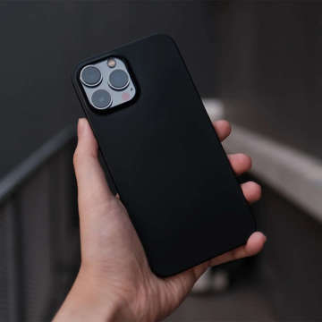 Матовий чохол Phone Resistant Cover 3mk Matt Case для Apple iPhone 14 Pro Max Black Glass