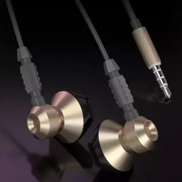 Металеві дротові навушники Dudao 3,5 мм Mini Jack сірі (X2C-сірі)