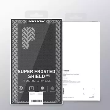 Міцний чохол Nillkin Super Frosted Shield Pro для Samsung Galaxy S22 Ultra чорний