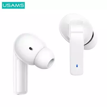 Навушники Bluetooth 5.0 USAMS TWS LY series ANC wireless white/white BHULY06