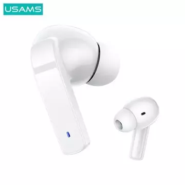 Навушники Bluetooth 5.0 USAMS TWS LY series ANC wireless white/white BHULY06