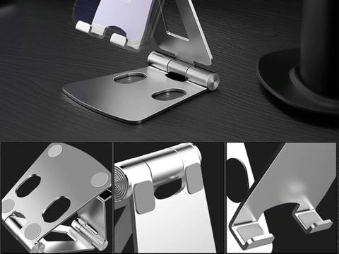 Настільний тримач Phone Stand 7 "Alogy Silver Stand