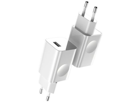 Настінний зарядний пристрій Baseus USB EU Quick Charge QC 3.0 24 Вт White