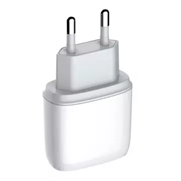 Настінний зарядний пристрій USB LDNIO A2424C, кабель USB-C 20 Вт USB-C - Lightning