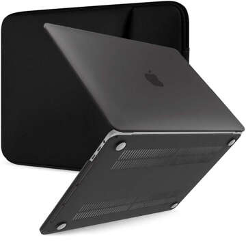 Неопреновий жорсткий чохол MacBook Air 13 Black