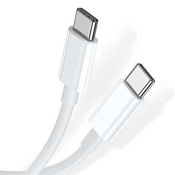 Оригінальний кабель Apple USB-C to USB-C для iPhone 15, 15 Pro, 15 Pro Max, кабель 1 м MUF72ZM/A Білий