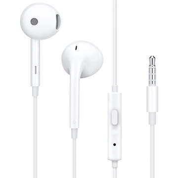 Оригінальний OPPO MH156 Stereo Earbuds Jack 3.5mm White bulk