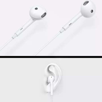 Оригінальний OPPO MH156 Stereo Earbuds Jack 3.5mm White bulk