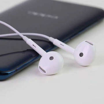 Оригінальний OPPO MH156 Stereo Earbuds Jack 3.5mm White bulk