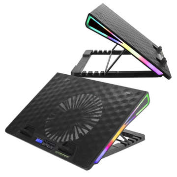 Охолоджуюча панель Esperanza Alize RGB Gaming Notebook Cooling Pad