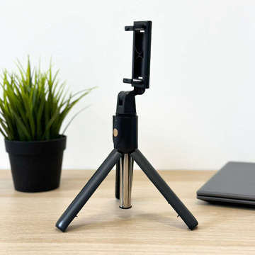 Палиця для селфі штатив Tripod Alogy Stand тримач для телефону палиця для селфі Bluetooth пульт дистанційного керування Чорний