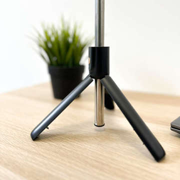 Палиця для селфі штатив Tripod Alogy Stand тримач для телефону палиця для селфі Bluetooth пульт дистанційного керування Чорний