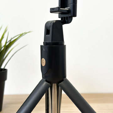 Палиця для селфі штатив Tripod Alogy Stand тримач для телефону палиця для селфі Bluetooth пульт дистанційного керування Чорний