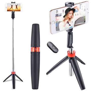 Палиця для селфі Alogy mini Tripod monopod Black