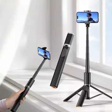 Палиця для селфі Bluetooth Stick Tripod для фото на телефон L08S чорна