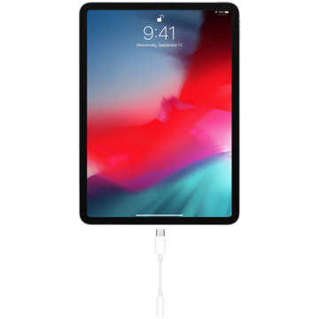 Перехідник APPLE MU7E2ZM/A блістер USB-C na jack 3,5 мм