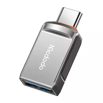 Перехідник USB 3.0 - USB-C, Mcdodo OT-8730 (сірий)