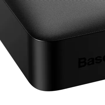 Повербанк зі швидкою зарядкою Baseus Bipow 20000mAh 20W black (Overseas Edition) USB-A - Micro USB кабель 0.25m black (PPBD050501)