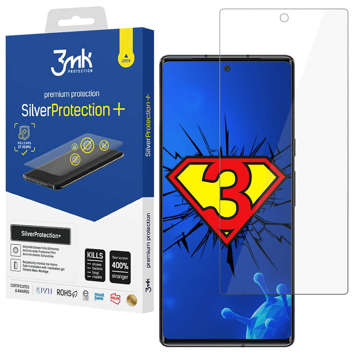 Повноекранна антивірусна фольга Silver Protection 3mk 7H для Google Pixel 6 5G