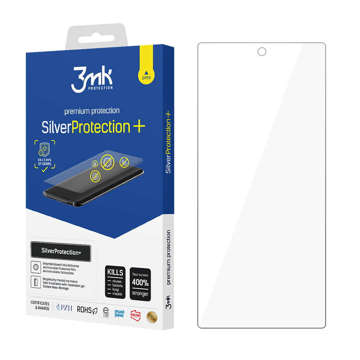 Повноекранна антивірусна фольга Silver Protection 3mk 7H для Google Pixel 6 5G