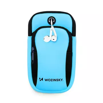 Пов'язка Wozinsky для бігу телефону синя (WABBL1)