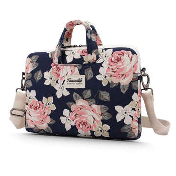 Портфель Torba Canvaslife для ноутбука Macbook 15-16 Navy Rose