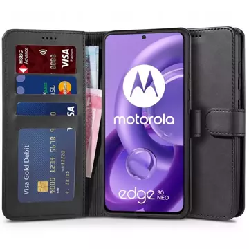 Портфель Wallet для Motorola Edge 30 Neo Black