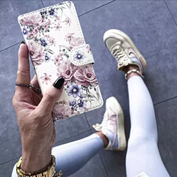 Портфель Wallet для Samsung Galaxy A15 4G / 5G Blossom Flower