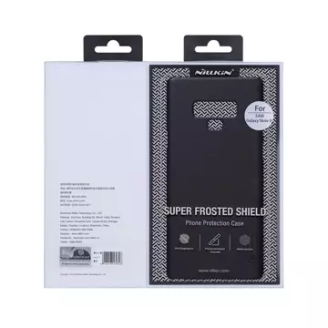 Посилений чохол-підставка Nillkin Super Frosted Shield для Samsung Galaxy A42 5G чорний