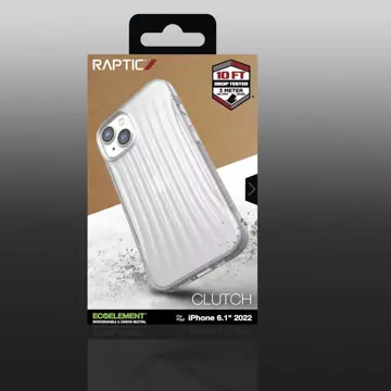 Прозора задня кришка чохла Raptic Clutch Case iPhone 14