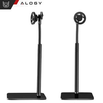 Підставка для телефону Mag Safe Magnetic Desk Телескопічний штатив для телефону сталь ABS Alogy Black