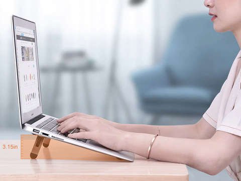 Підставка-тримач Oatsbasf mini laptop stand for notebook Silver