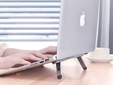 Підставка-тримач Oatsbasf mini laptop stand for notebook Silver