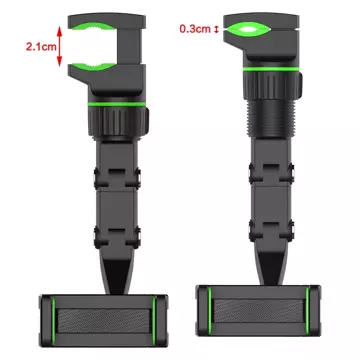 Регульований тримач автомобільного дзеркала заднього виду для смартфона