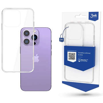 Силіконовий захисний чохол для Apple iPhone 14 Pro Max 3mk Clear Case TPU