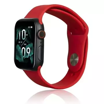 Силіконовий ремінець Beline для Apple Watch 38/40/41мм червоний/червоний