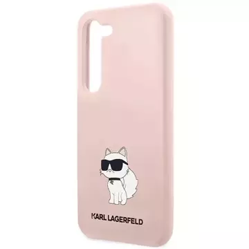 Силіконовий силіконовий чохол Etui Karl Lagerfeld KLHCS23SSNCHBCP для Samsung Galaxy S23 S911