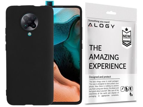 Силіконовий тонкий чохол Alogy для Xiaomi Redmi K30 Pro чорний Alogy Full Glass