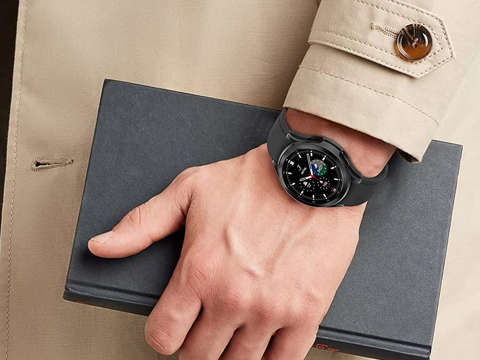 Силіконовий чохол Alogy для Samsung Galaxy Watch 4 Classic 42mm Black