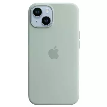 Силіконовий чохол Apple MPTC3ZM/A iPhone 14 Plus 6.7" MagSafe зелений/соковитий