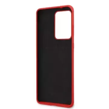 Силіконовий чохол Ferrari Hardcase для Samsung Galaxy S20 Ultra червоний/червоний