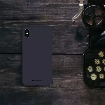 Силіконовий чохол Mercury для iPhone Xs Max темно-синій