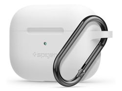 Силіконовий чохол Spigen Fit для Apple Airpods Pro білий