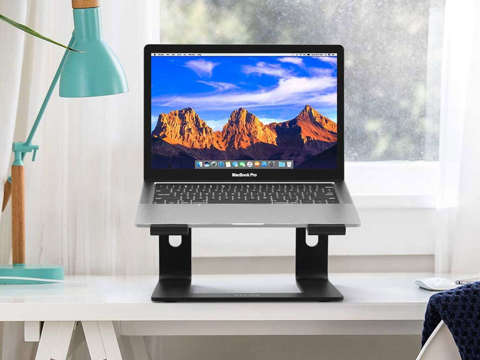 Складна підставка для ноутбука підставка Alogy portable desk Black